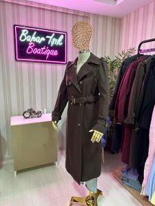 Premium Yüksek Kalite Astarlı Trençkot