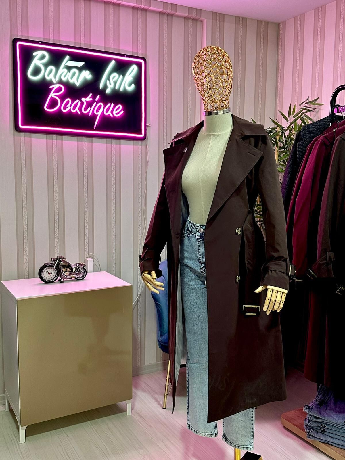 Premium Yüksek Kalite Astarlı Trençkot