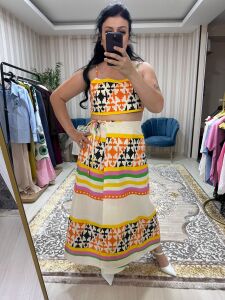 Etnik DESEN  büstiyer takım