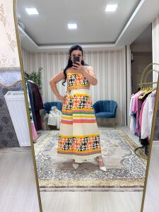 Etnik DESEN  büstiyer takım