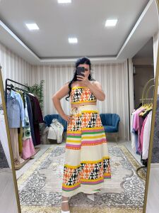 Etnik DESEN  büstiyer takım