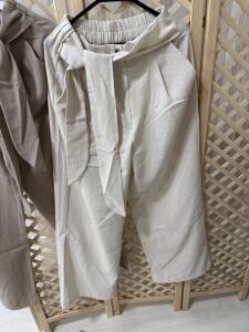 KETEN BAĞLAMALI PANTOLON