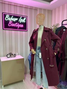 Premium Yüksek Kalite Astarlı Trençkot