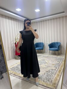 FIRFIR KOLLU ELBİSE