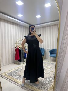 FIRFIR KOLLU ELBİSE