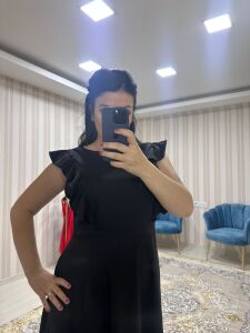 FIRFIR KOLLU ELBİSE