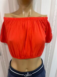 turuncu madonna yaka crop