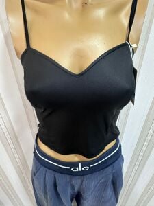 siyah suni deri crop