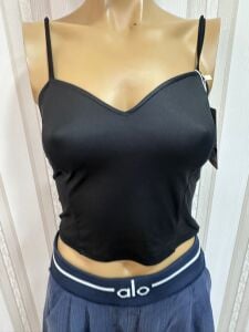 siyah suni deri crop