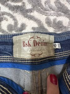 marka mavi mini şort