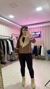 KRUVAZE YAKA KAHVE BEJ MONT