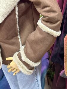 KRUVAZE YAKA KAHVE BEJ MONT