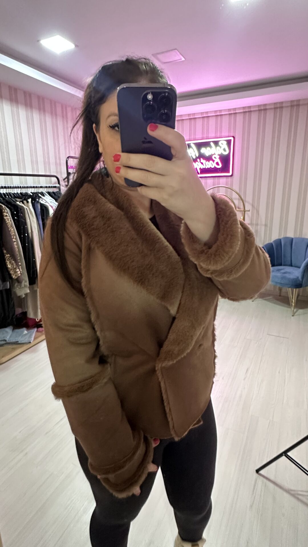 KRUVAZE YAKA KAHVE MONT