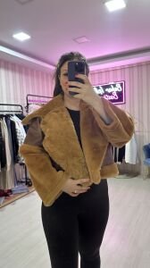 PELUŞ YAKA MONT CAMEL CAMEL