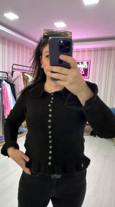 SİYAH DÜĞMELİ HIRKA