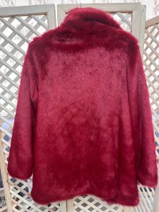 KIRMIZI ORTA BOY KÜRK MARKA